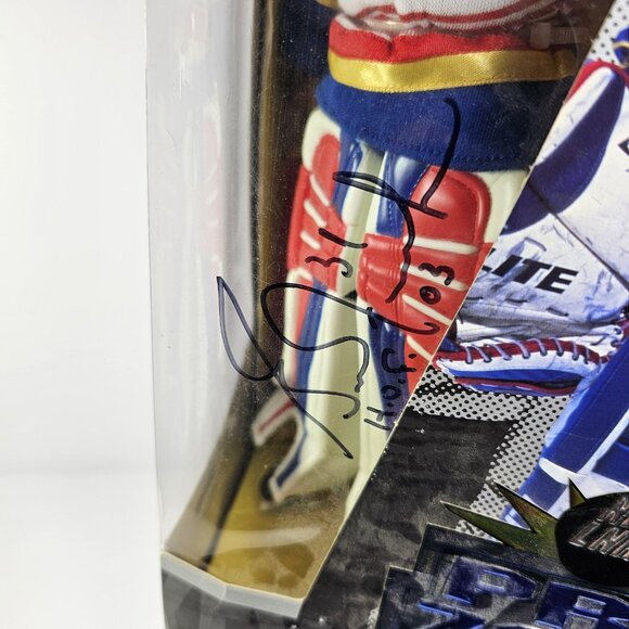 SIGNED 1998 NHL Playmates Pro Zone Grant Fuhr Collectors Series 12" Autographed - Picture 3 of 15